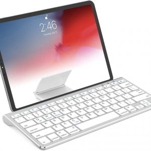 Wireless Bluetooth Keyboard with Sliding Stand